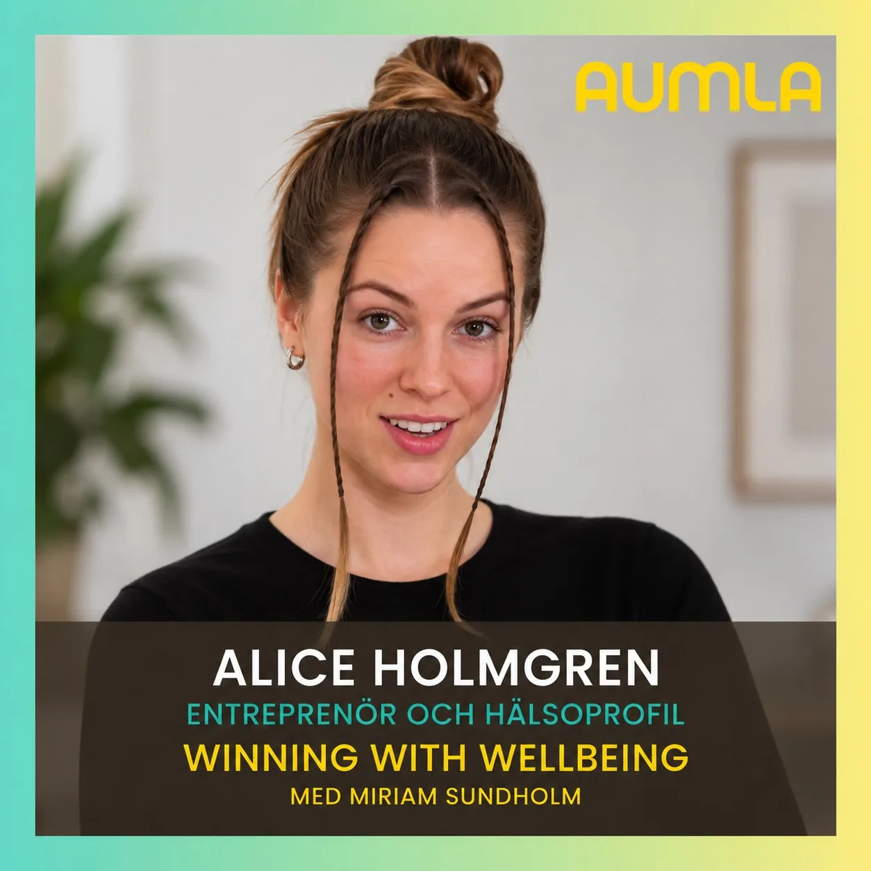 Alice Holmgren, gäst i Aumla Winning with Wellbeing om AI och arbetsmiljö